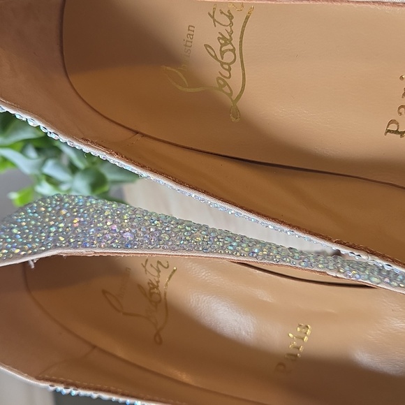 Crystal Covered Platform Stilettos - Picture 3 of 13